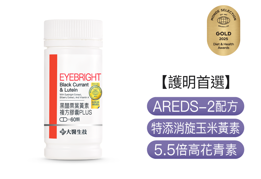 黑醋栗葉黃素複方膠囊PLUS