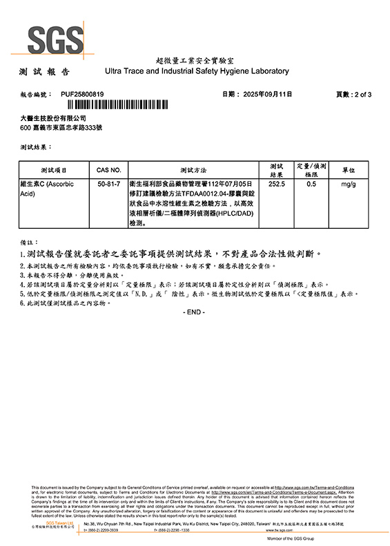 櫻桃C膠囊-維生素C 2025.09