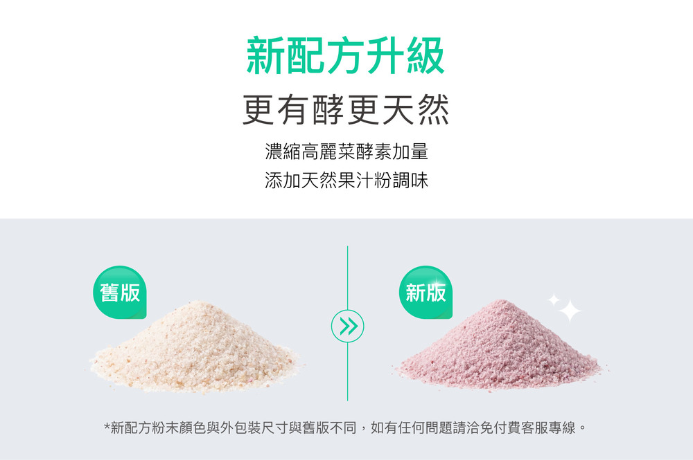 新配方升級,更有效更天然 新配方升級,更有效更天然
